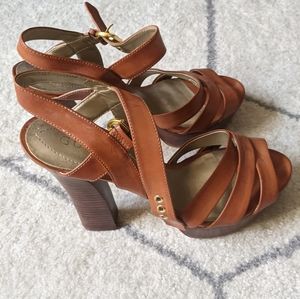 Guess platform heels, Wks Size 8, Brown